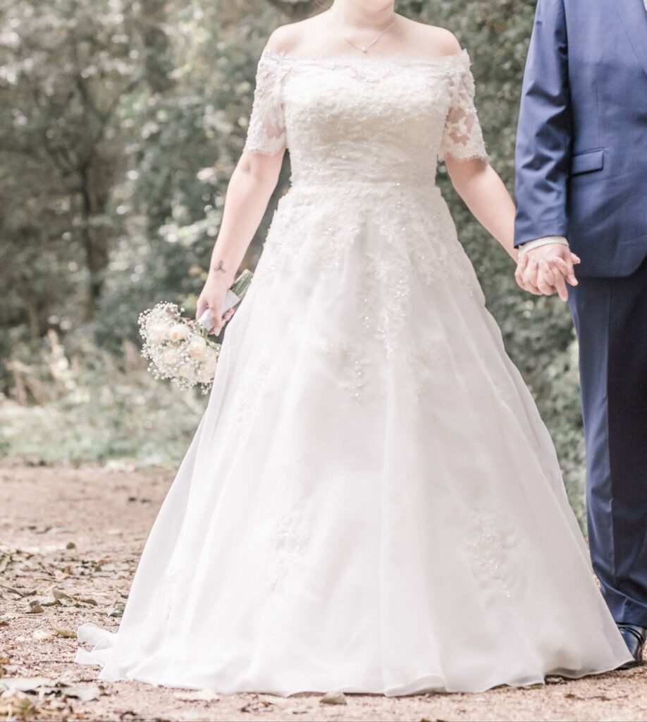 Adorable wedding dress Sweetheart Ivory Regular Short Off shoulder New (Un-Altered) Natural Unknown size