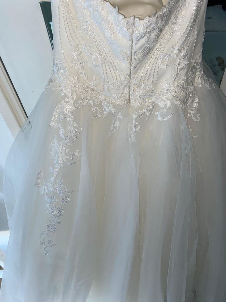 Modernes Brautkleid Vindress White Regular Long Strapless Neuer (unveränderter) Tüll Unbekannte Größe