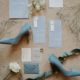 Whimsical & On Trend Blue & White Wedding Ideas
