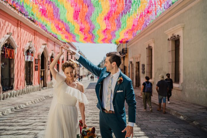 This Los Lavaderos at La Quinta Real Wedding Was Bursting with Color