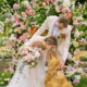 Whimsical spring garden wedding at Yew Dell Botanical Gardens in Kentucky