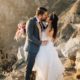 An enchanting DIY pink + gold Big Sur wedding in the clouds