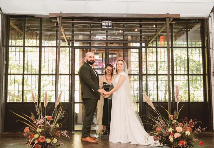 The Couple’s Friends Helped Make This Westside Warehouse Wedding Come To Life