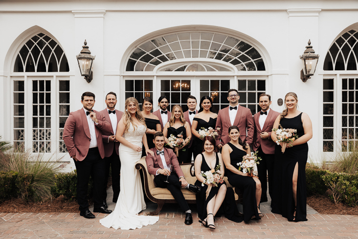 Edgy Yet Whimsical Lowndes Grove Wedding