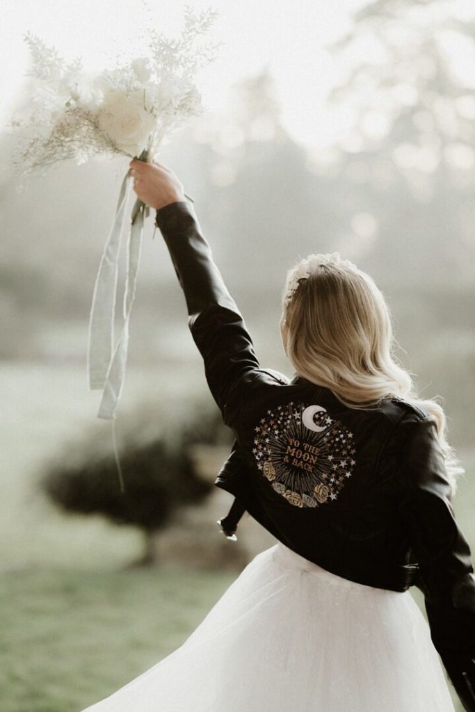 40 Bridal Leather Jackets – The Fashionable Wedding Cover-Up