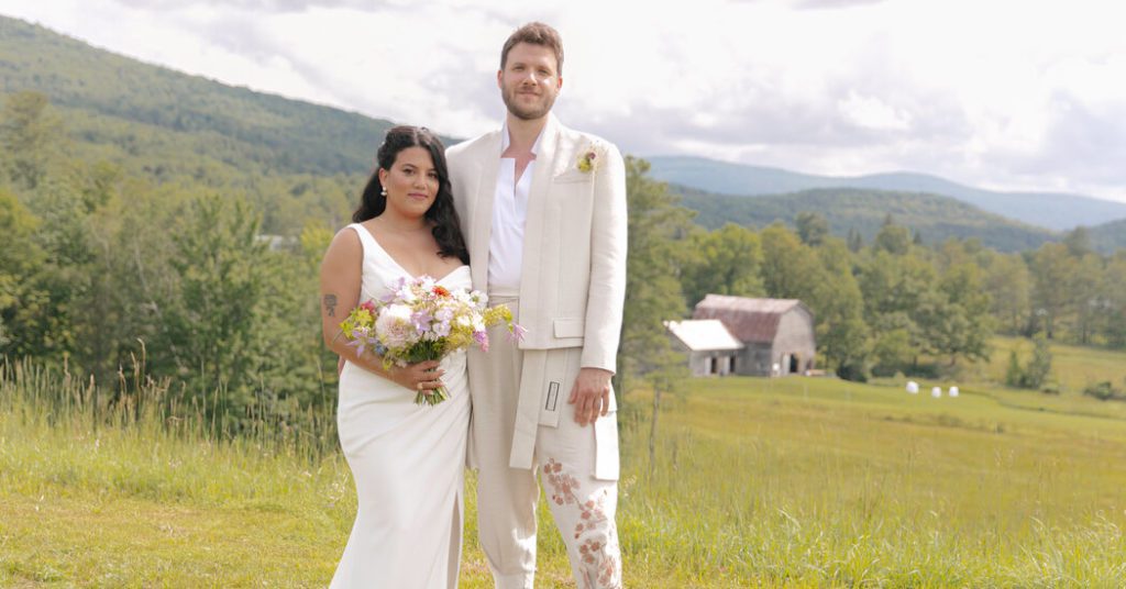 Sophia Wang and Marcus Fleming Marry in Maplecrest, N.Y.