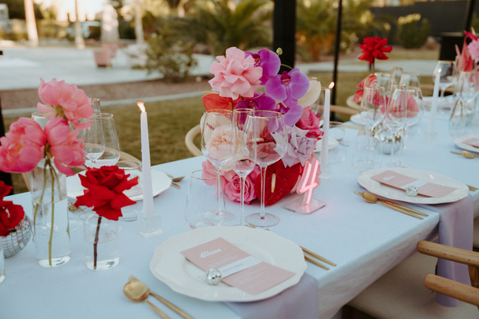 40 Reception Table Numbers We Absolutely Adore