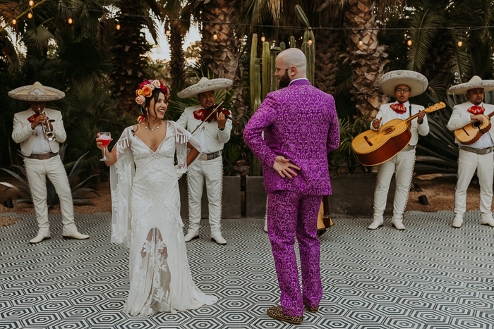 This Colorful Acre Baja Wedding Was Inspired By Mexican Culture